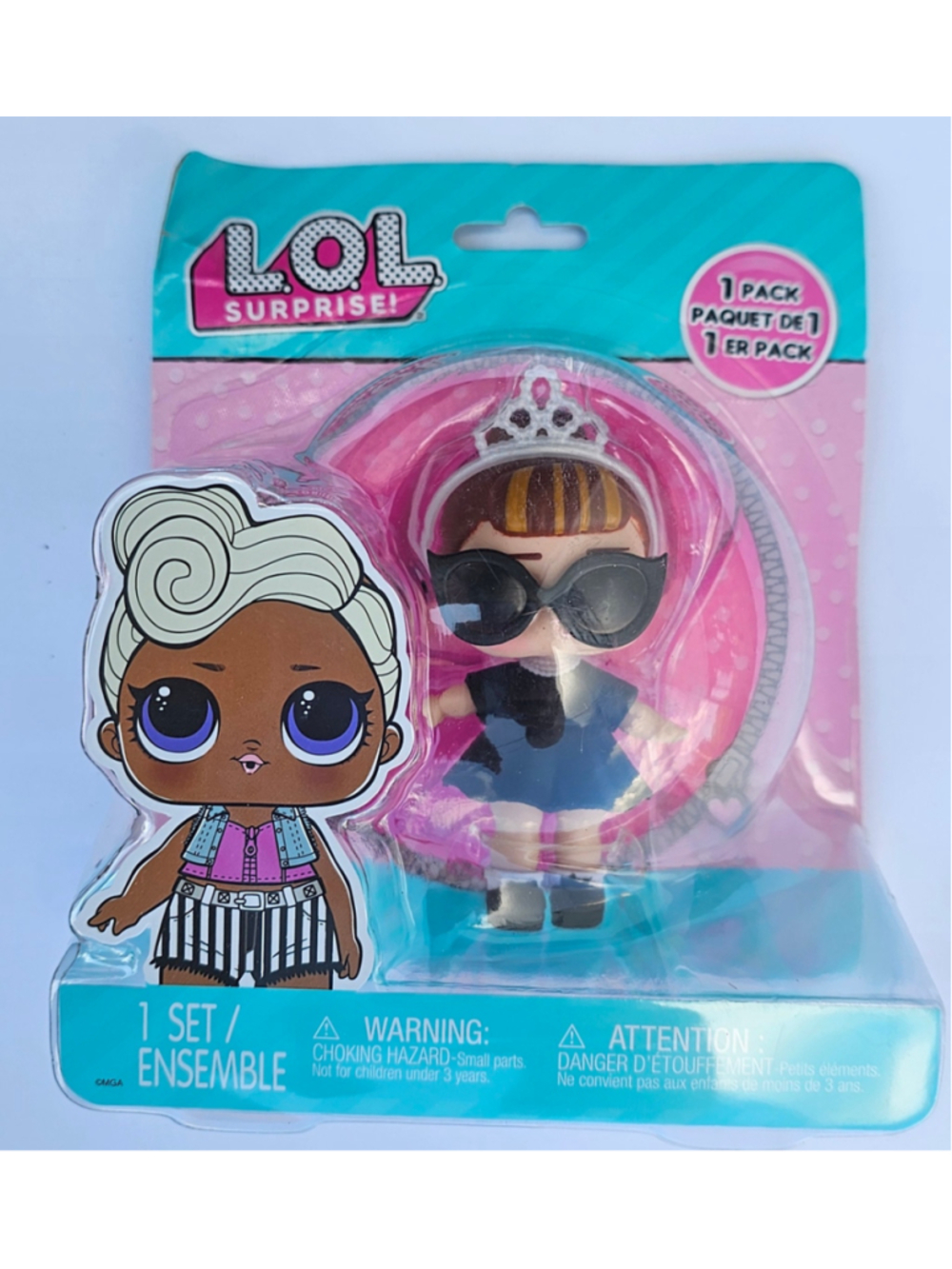 Girls L.O.L. Surprise! Doll Toy One Size Pink and Black